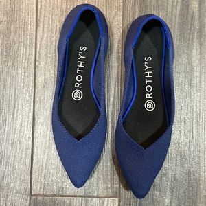 Rothy’s The Point, Navy, Size 7.5